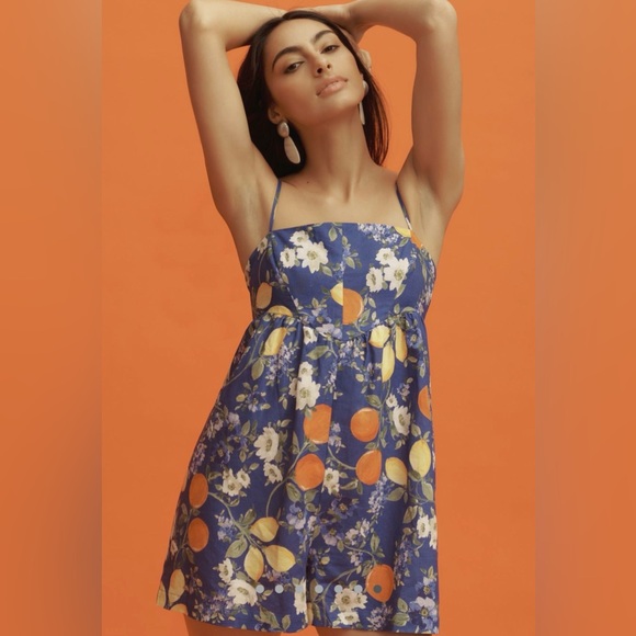 Corey Lynn Calter for Anthropologie Sadie Romper Size XS - Picture 9 of 11